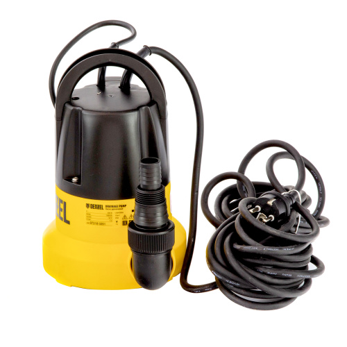 Дренажный насос DP500E, 500 Вт, подъем 7 м, 7000 л/ч Denzel по ценам производителя в Челябинске с доставкой по всей России