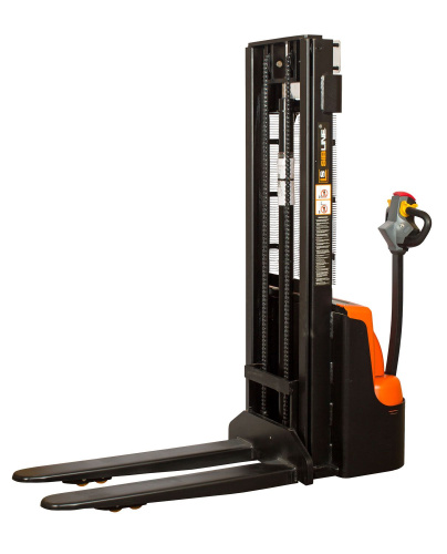 Штабелер электрический самоходный, поводковый 1,5 т - 3 м Вилы: 1150 , Гелевая АКБ, WS1530 SIBLINE по ценам производителя в Челябинске с доставкой по всей России