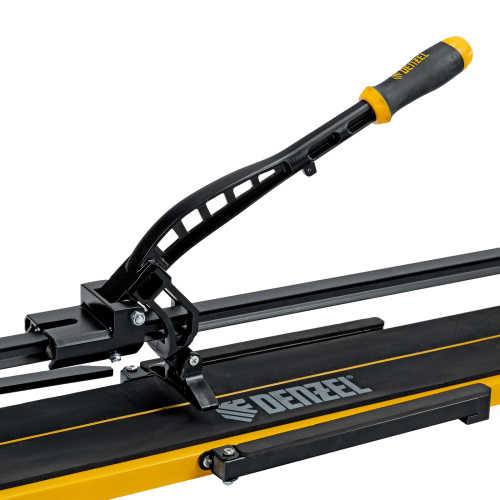 Плиткорез рельсовый 1200х16мм, каретка на подш., стальная станина, усил. рукоятка-пенал Denzel по ценам производителя в Челябинске с доставкой по всей России