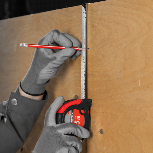 Рулетка Status Magnet fixation,7,5 м х 25 мм,обрезиненный корпус,зацеп с магнитом Matrix по ценам производителя в Челябинске с доставкой по всей России