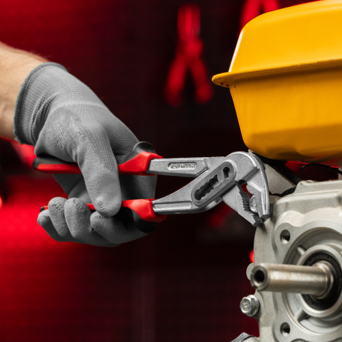 Клещи переставные Nickel (белый) 250 мм, хром-ванадий, двухкомпонентные рукоятки Matrix по ценам производителя в Челябинске с доставкой по всей России