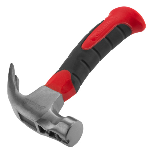 Молоток-гвоздодер мини, боек с магнитом, фибергласовая двухкомпонентная рукоятка, 250 г Matrix по ценам производителя в Челябинске с доставкой по всей России