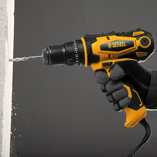 Дрель-шуруповерт сетевая ударная ISD-300-13 Denzel по ценам производителя в Челябинске с доставкой по всей России