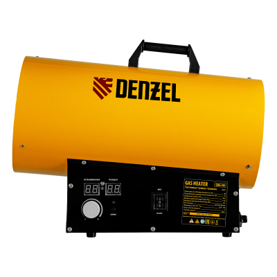 Газовая тепловая пушка GHG-30i, 30 кВт, цифровой термостат, пропан-бутан Denzel по ценам производителя в Челябинске с доставкой по всей России