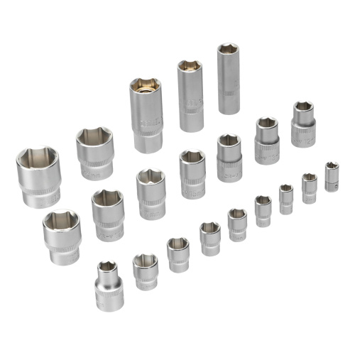 Набор инструментов, 1/2", 1/4", CrV, S2, пластиковый кейс, 64 предмета Denzel по ценам производителя в Челябинске с доставкой по всей России