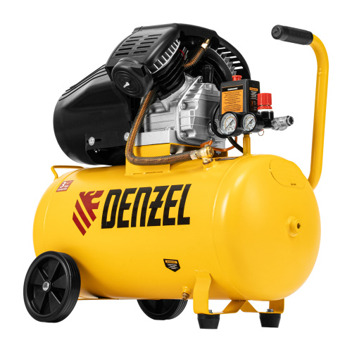 Компрессор воздушный прям. привод DCV1800/50, 1,8 кВт, 50 литров, 320 л/мин Denzel по ценам производителя в Челябинске с доставкой по всей России