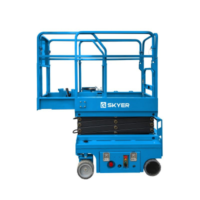 Самоходный ножничный подъемник SKYER PL0724 с выдвижной платформой (узкая база) по ценам производителя в Челябинске с доставкой по всей России