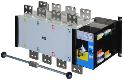 Реверсивный рубильник АВР (устройство автоматического ввода резерва) SHIQ5-2500 4P