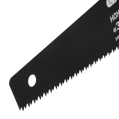 Ножовка по дереву "Зубец", 400 мм, 7-8 TPI, каленый зуб 2D, защитное покрытие, двухкомпонентная рукоятка Сибртех по ценам производителя в Челябинске с доставкой по всей России