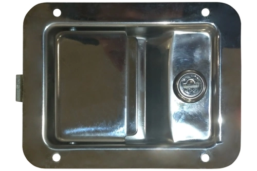 Ручка с замком для кожуха стальная 012012-1 купить в Москве с доставкой по всей России | ProtosMarket.ru