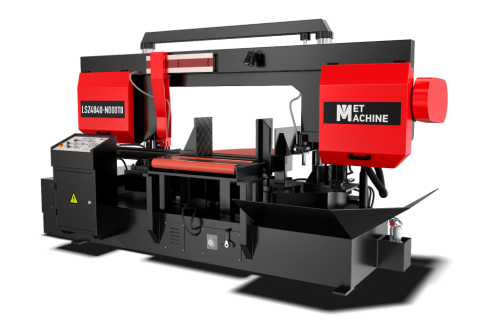 Полуавтоматический ленточнопильный станок с поворотной рамой LSZ4040 по ценам производителя в Челябинске с доставкой по всей России