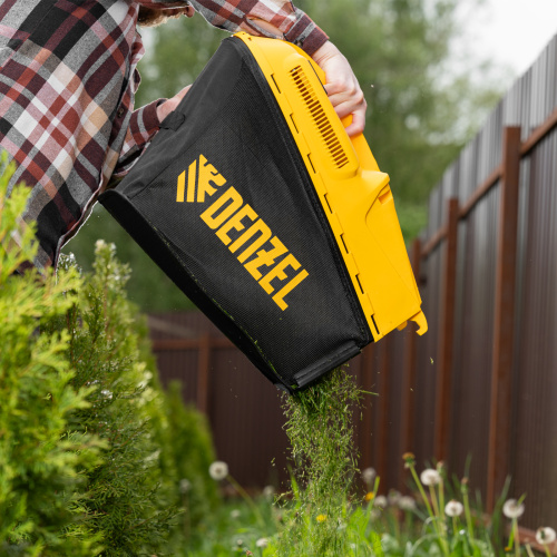 Газонокосилка бензиновая GLD-460SP, 146 куб.см, ширина 46 см, привод 7 уровней, травосборник 50 л Denzel по ценам производителя в Челябинске с доставкой по всей России