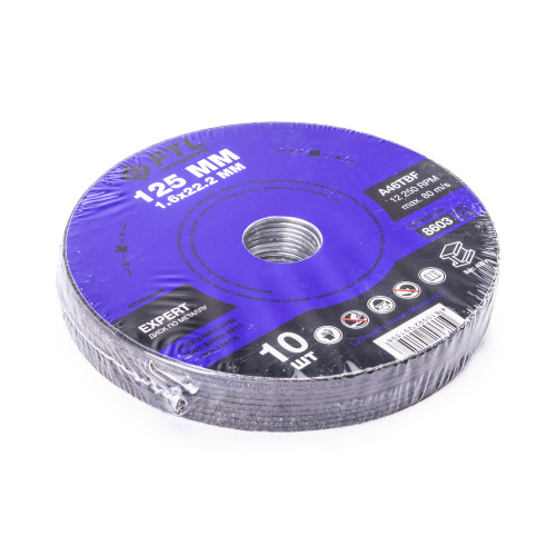 Круг отрезной по металлу FTL Expert 125 х 1,6 х 22,2 мм A46TBF по ценам производителя в Челябинске с доставкой по всей России