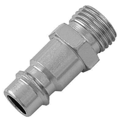 Ниппель универсальный быстросъемный ("папа") 1/4, внешняя резьба, 2 шт, Stels по ценам производителя в Челябинске с доставкой по всей России