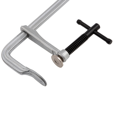 Струбцина F-образная, 80x400мм, кованая Denzel по ценам производителя в Челябинске с доставкой по всей России