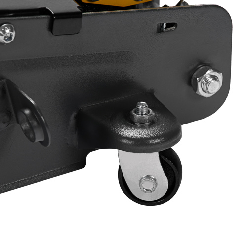 Домкрат гидравлический подкатной с фиксатором, 2,8 т, 135-385 мм, в кейсе Denzel по ценам производителя в Челябинске с доставкой по всей России