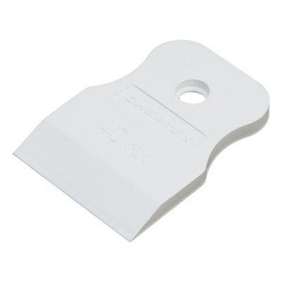 Шпатель, белая резина, 40 мм Сибртех по ценам производителя в Челябинске с доставкой по всей России