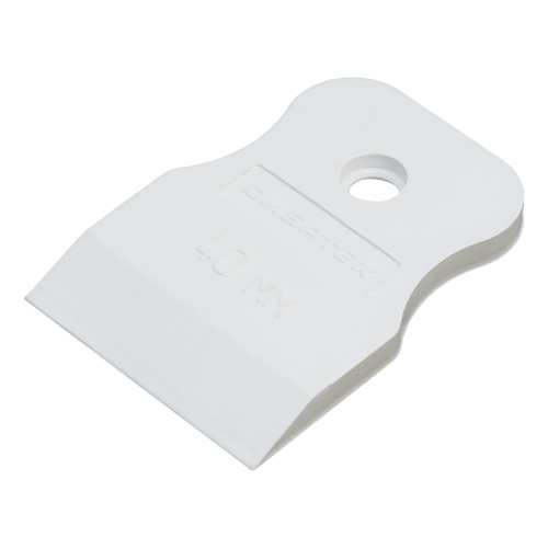 Шпатель, белая резина, 40 мм Сибртех по ценам производителя в Челябинске с доставкой по всей России