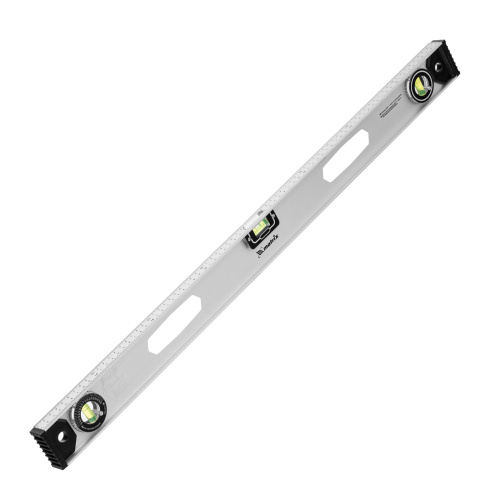 Уровень алюминиевый "Рельс", 800 мм, 3 глазка (1 поворотный) Matrix по ценам производителя в Челябинске с доставкой по всей России