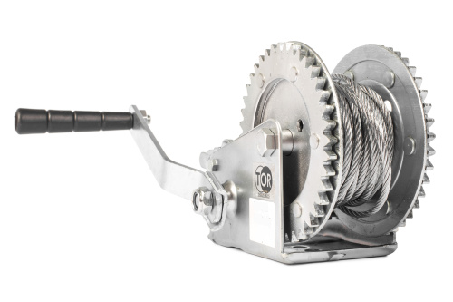 Лебедка ручная TOR ЛН-1200 (LHW) г/п 0,5 т длина троса 20 м по ценам производителя в Челябинске с доставкой по всей России