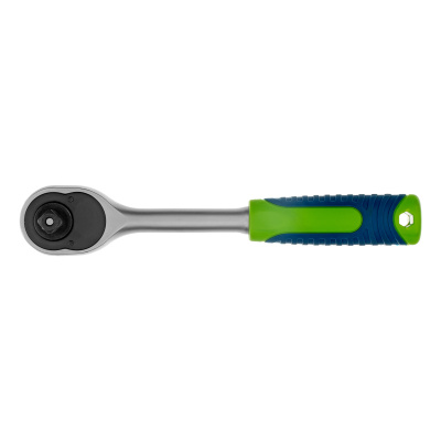 Ключ-трещотка 3/8", 45 зубьев, с быстрым сбросом, матовый хром Сибртех по ценам производителя в Челябинске с доставкой по всей России