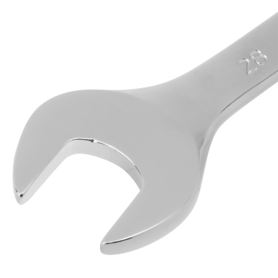 Ключ комбинированный, 28 мм, CrV, полированный хром Matrix по ценам производителя в Челябинске с доставкой по всей России