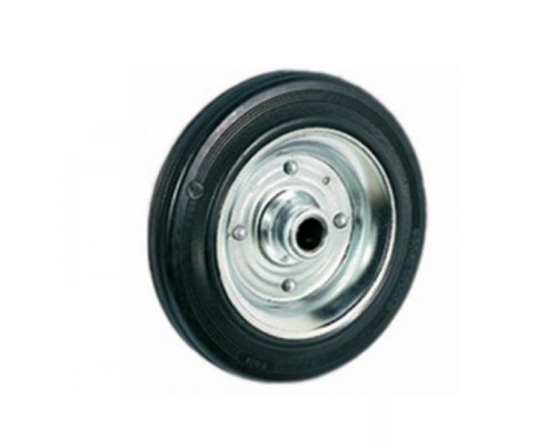 Колесо литая резина C 46 100 мм без втулки, чашек и болта (N) по ценам производителя в Челябинске с доставкой по всей России
