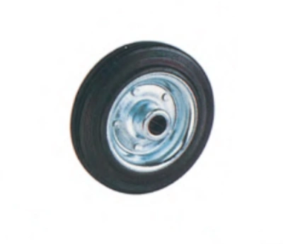 Колесо литая резина C 63 160 мм без втулки, чашек и болта (N) по ценам производителя в Челябинске с доставкой по всей России