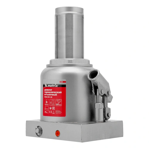 Домкрат гидравлический бутылочный, 50 т, h подъема 236-356 мм Matrix по ценам производителя в Челябинске с доставкой по всей России