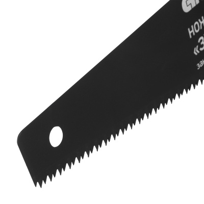 Ножовка по дереву "Зубец", 450 мм, 7-8 TPI, каленый зуб 2D, защитное покрытие, двухкомпонентная рукоятка Сибртех по ценам производителя в Челябинске с доставкой по всей России