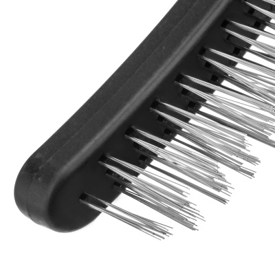 Щетка трехрядная металлическая с пластмассовой ручкой Sparta по ценам производителя в Челябинске с доставкой по всей России