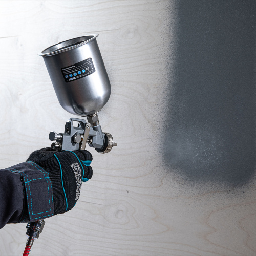 Краскораспылитель пневматический с верхним бачком V 0.6 л, сопло D 1.2, 1.5 и 1.8 мм Matrix по ценам производителя в Челябинске с доставкой по всей России