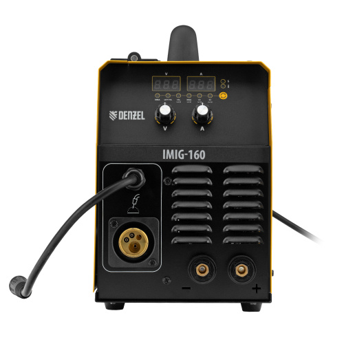Аппарат инвертор. полуавтомат. cварки IMIG-160 Synergy, 160 А, ПВ 60%, катушка 5 кг Denzel по ценам производителя в Челябинске с доставкой по всей России