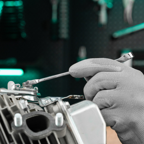 Ключ комбинированный, 11 мм, CrV, антислип Stels по ценам производителя в Челябинске с доставкой по всей России