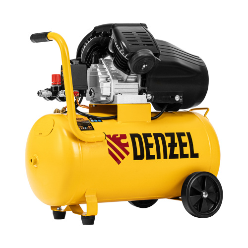 Компрессор воздушный прям. привод DCV1800/50, 1,8 кВт, 50 литров, 320 л/мин Denzel по ценам производителя в Челябинске с доставкой по всей России