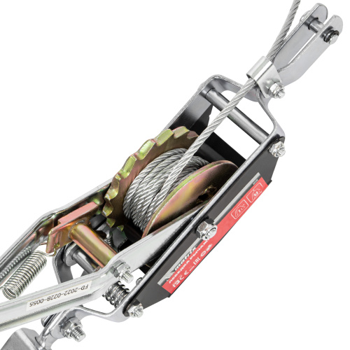 Лебедка рычажная, тяга 2 т, подъем 0.8 т, одинарное храповое колесо Matrix по ценам производителя в Челябинске с доставкой по всей России