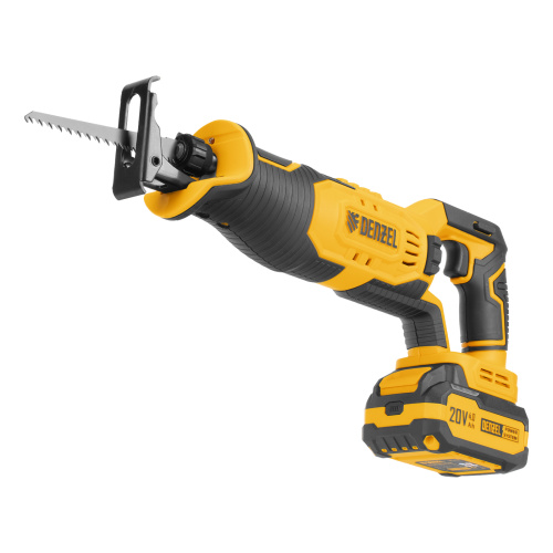 Пила сабельная аккумуляторная RS-180, Li-Ion, 20 В Denzel по ценам производителя в Челябинске с доставкой по всей России