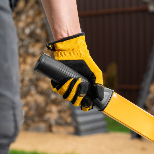 Тачка строительная, усиленная, объем 140 л, 230 кг, колесо 15х6.00-6 Denzel по ценам производителя в Челябинске с доставкой по всей России