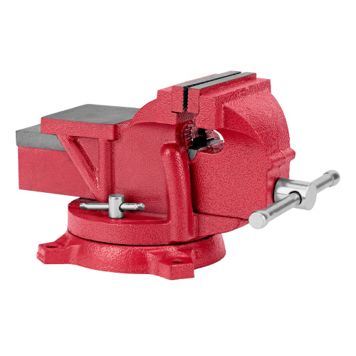 Тиски слесарные, 100 мм, поворотные, с наковальней Matrix по ценам производителя в Челябинске с доставкой по всей России