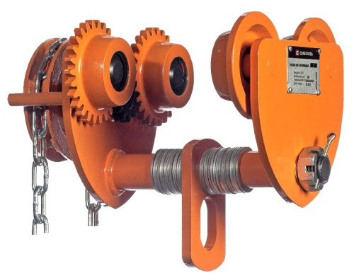 Тележка для тали приводная  0,5 т х 9 м GCL по ценам производителя в Челябинске с доставкой по всей России