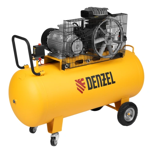 Компрессор воздушный BCI3000-T/200, ременный привод , 3.0 кВт, 200 литров, 530 л/мин Denzel по ценам производителя в Челябинске с доставкой по всей России