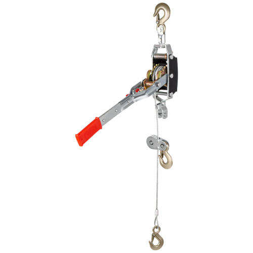 Лебедка рычажная, тяга 4 т, подъем 1.6 т, двойное храповое колесо Matrix по ценам производителя в Челябинске с доставкой по всей России