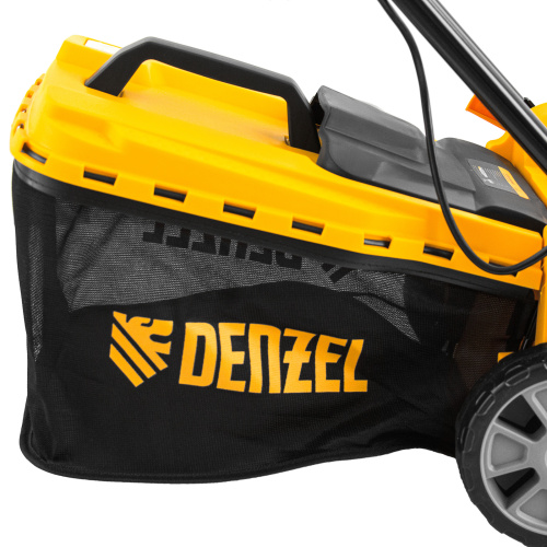 Газонокосилка электрическая GM-1600, 1600 Вт, ширина 36 см, 3 уровя, травосборник 35 л. Denzel по ценам производителя в Челябинске с доставкой по всей России