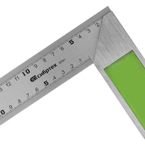Угольник, 300 мм, металлический Сибртех по ценам производителя в Челябинске с доставкой по всей России