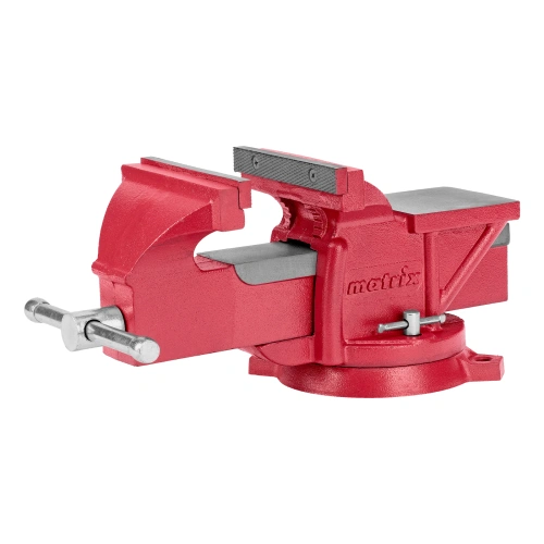 Тиски слесарные, 150 мм, поворотные, с наковальней Matrix по ценам производителя в Челябинске с доставкой по всей России