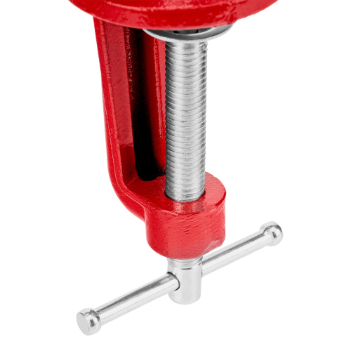 Тиски слесарные, 80 мм, настольные, поворотные, c наковальней MTX по ценам производителя в Челябинске с доставкой по всей России