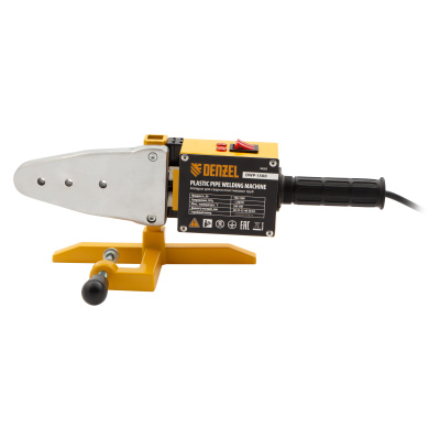 Аппарат для сварки пластиковых труб DWP-1500, 1500 Вт, 260-300 град, комплект насадок, 20-63 мм Denzel по ценам производителя в Челябинске с доставкой по всей России