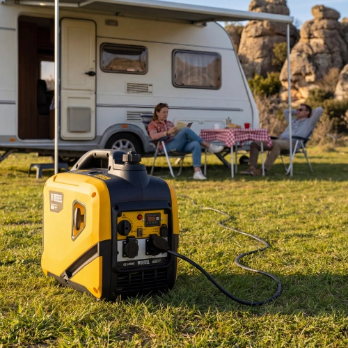 Генератор инверторный GS-3000iS, 3,0 кВт, 230 В, закрытый корпус, ручной старт DENZEL по ценам производителя в Челябинске с доставкой по всей России