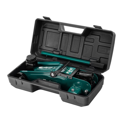 Домкрат гидравлический подкатной, 2 т, 135-320 мм, в пласт. кейсе Сибртех по ценам производителя в Челябинске с доставкой по всей России