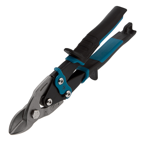 Ножницы по металлу "Piranha", 230 мм, прямой усиленный рез (Bulldog) сталь СrMo, двухкомпонентная рукоятка-ки Gross по ценам производителя в Челябинске с доставкой по всей России